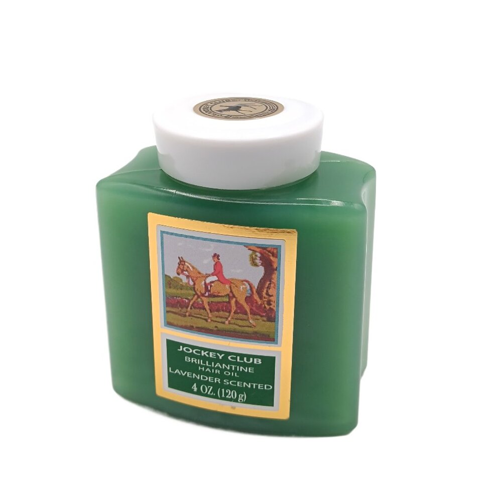 Jockey Club Brilliantine Hair Oil 4 oz Solid Lavender Scent All Hair Types New